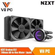 NZXT Kraken X52 240mm  Liquid CPU Cooling with Software Controlled RGB Lighting