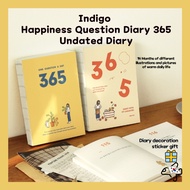 Indigo Happiness Question Diary 365/ 2026 Diary /Undated Diary/ 2026 Korean Diary/Korean Diary/Mini 