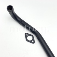 MODENAS GT128 / CT110 EXHAUST FRONT PIPE RACING (28MM) EKZOS MUFFLER PIPE EXHAUST NECK MANIFOLD GT 1