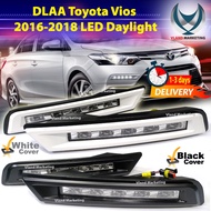 Toyota Vios 2016 2017 2018 Front Bumper DRL LED Day light Lamp DayLight DLAA Vios NCP150 lampu depan