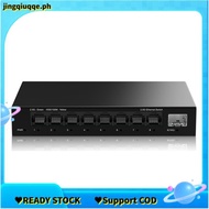 2.5Gb 8 Port Network Switch 2.5Gbps Unmanaged Ethernet Switch with 10Gb SFP+ Slot Home Lab Small Set