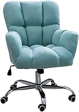 office chair Desk And Chair Office Chair Upholstered Seat Velvet 360 Degree Swivel Chair Nylon Resin Base Gaming Chair Chair (Color : #3) needed Comfortable anniversary