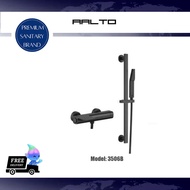 Gun Metal Bath & Shower Mixer 3506B AALTO