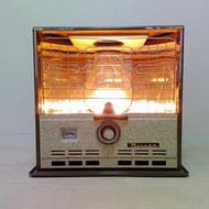 日本船燈株式会社 NISSEN FR-2 稀有 輻射式 玻璃火筒 煤油暖爐 1978年出品