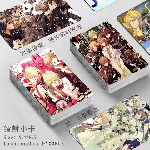 Anime AMNESIA SHIN Ikki Kent Toma Ukyo Orion Mine Laser Card Student Collection Card Photo Postcard 