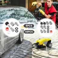 Pressure Washer Adapter Kit M22-14 and 15mm Swivel to 3/8inch Quick Connect 3/4inch to 1/2inch Quick