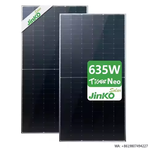 Jinko Solar Tiger Neo N-type 78HL4 625W 630W 635W 640W 650W jinko Solar Panel n Type with 30 Years W