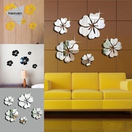 Elegant Removable Wall Sticker for Stylish Home Decoration Acrylic 3D Mirror Art