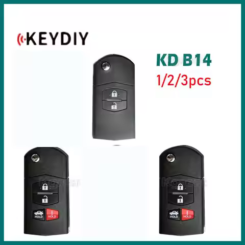 1/2/3pcs KEYDIY KD B14 Universal Remote Key KD B Car Remote Key for Mazda Style for KD-X2 KD900 KD M