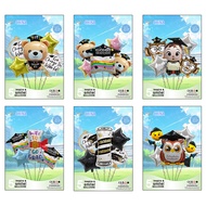 Graduation Season Balloon Set 5pcs Graduation Party Balloon Set Graduation Celebration Decoration Ar