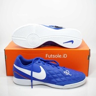 Sepatu futsal Nike Tiempo Legend 7 Ronaldinho R10 Academy IC Blue