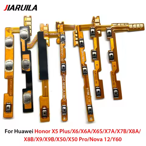 Power Volume Button Key Flex Ribbon Flex Cable For Huawei Honor X5 Plus X6 X6S X6A X7A X7B X8A X8B X