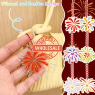 [Wholesale][3-5 Days Arrive]Fireworks Keychain Acrylic | New Year Festive Charm | Portable Accessory