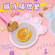 Fire Lacquer Stamp Set Cat Claw Backing Board Handle Fire Wax Pellet Stamp Head Furnace Candle Stora