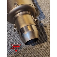 STAINLESS 51MM INLET PIPE EXTENSION | Muffler Stainless extension / Standard to 51mm Extension