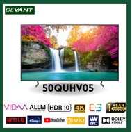 DEVANT 50QUHV05 50 inch Ultra HD (UHD) 4K Quantum Smart TV - Netflix, YouTube