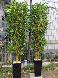 Pohon Bambu Hias/Bambu Plastik/Penyekat Ruangan/Bunga Plastik Terlaris