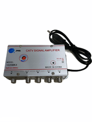 Booster Antena TV / CATV Signal Amplifier 4 Way (CATV Signal Amplifier)