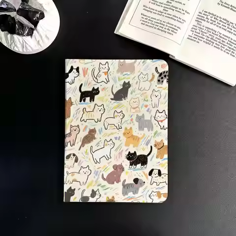 Cute Cats ipad case For Apple Air 10.9 iPad Pro 2020 Cover for iPad 10.2 11 12.9in 2021 Mini 5 6 Cas