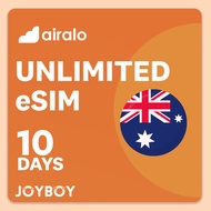 🇦🇺 UNLIMITED Australia 🇦🇺 eSIM – Unlimited Data for 10 Days (by Airalo)