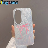 Jingsanc For Tecno Camon 40 Phone Case Feather Water ripple Pattern IMD Simple Hard Casing Camera Pr