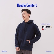KOZE - HOODIE Premium Cottoncomfort 290 GSM NAVY - Plain Hoodie Darkbiru