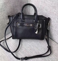 Coach swagger 21 黑色小廢包