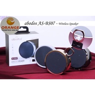 ABODOS WIRELESS SPEAKER PORTABLE SUBWOOFER PLUGGABLE  MODEL：-🌹AS-BS07🌹  •••TF CARD •••AUX