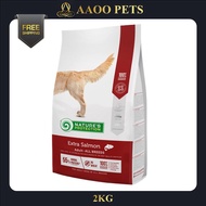 [AAOO Pets] Natures Protection Extra Salmon - Pet Food / Dog Food / Dry Food (2KG)