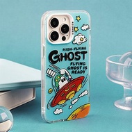 開飛船的小幽靈 iPhone 手機殼