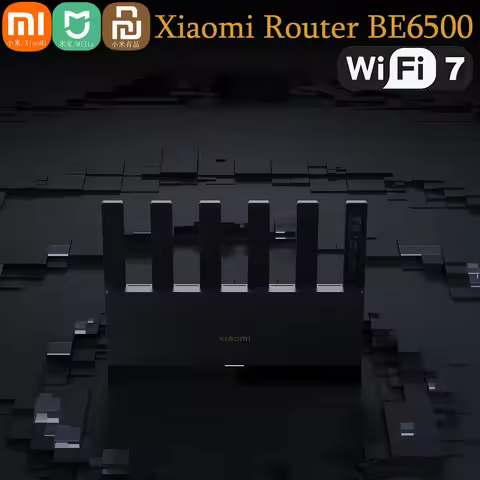 Xiaomi Mijia Router BE6500 WiFi 7 6500M Full 2.5G Network Port 4-core Qualcomm Processor loT Smart L