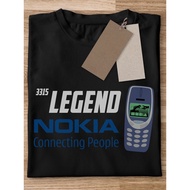 NOKIA LEGEND 3315 T-SHIRT DISTRO T-SHIRT/ FOR MEN AND WOMEN DISTRO T-SHIRT/ ANDROID/ hp