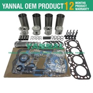 New K4F Overhaul Rebuild Kit For Mitsubishi Engine Caterpillar WS200 WS210 Loader