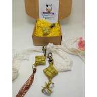 Little Moo Moo Handmade Ketupat Keychain (Limited Edition)