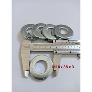 PlateRing 27 m18 width 38mm Washer 18mm white
