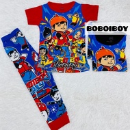 Borong Wholesale 12pcs Pyjamas (RANDOM) Kids Baby Full Printed Baju Tidur Budak 100% Cotton