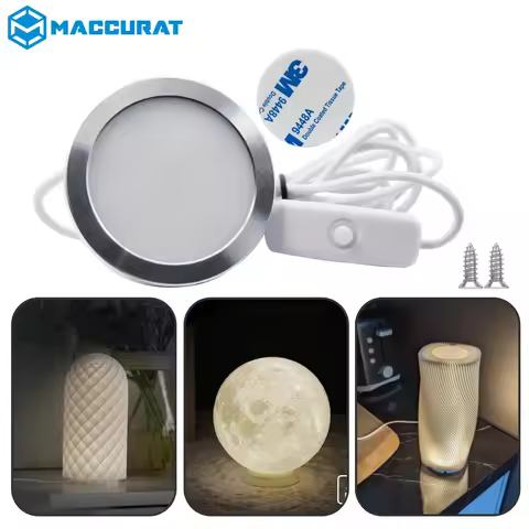 Bambu Lab Led Lamp Kit-001 3D Printable Kit DIY Makerworld MH001 Creative Model Parts 3D Printable N