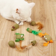 Cat Toy Mutianli Molar Stick Bite-Resistant Catnip Ball Kitten Molar Cat Toy Self-Happy Relieving Bo