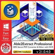 Able2Extract Professional 21.0.4.0- 100% Secure PDF Converter & Editor with OCR | Windows - SOFTWARE