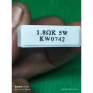 1k8 5 watt resistor