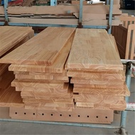 Customized paint-free rubber wood finger-jointed board without joints E0 grade imported solid wood b