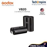 Godox VB20 Battery Pack 14.4V 2000mAh for Godox V350S V350O V350N V350F V350C Flash