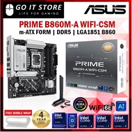 ASUS PRIME B860M-A WIFI CSM  DDR5 D5 LGA1851 mATX Gaming Motherboard + Intel Core Ultra 5 245K / Ult