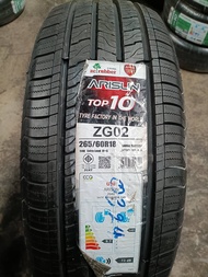 ยาง 265/60 R18 ARISUN ARESTA ZG02 114V ปี24
