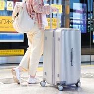 全城熱賣 - 超大容量（30吋）行李箱拉杆箱萬向輪旅行箱---奢華銀色---【圓角+防刮款】#H099100274