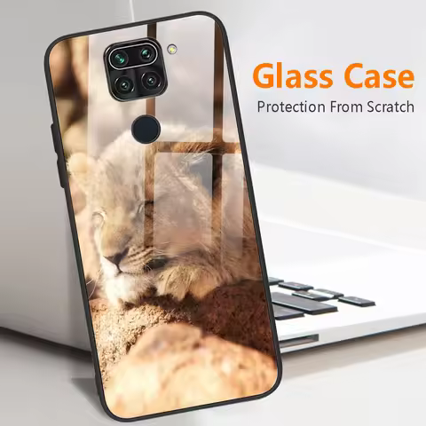 For Redmi Note 9 Case Tempered Glass Phone Back Cover For Xiaomi Redmi Note 9 Note9 Note 9 Pro Max 9