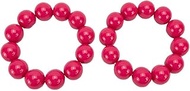 Pink Beaded Feet Anklet Decoration Chains Costume Accessory Props for Akaza Cosplay