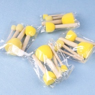 Supplies Kindergarten Children Painting Sponge Brush Stick Graffiti Tools Early Education Rubbing Br