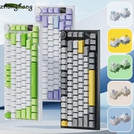 ZHANGHONG Gaming Keyboard, AK820  Backlit Mechanical Keyboard,  With Knob 82-Key Silent Office Keybo
