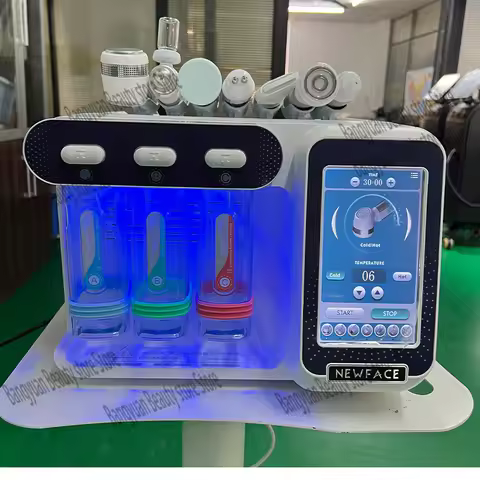 NV-W05X 3.0 7 in 1 Hydro H2O2 Diamond Dermabrasion Oxygen Jet Aqua Peeling Facial Machine Hydroderma